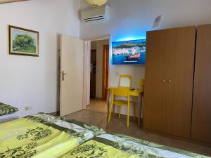 Postel nebo postele na pokoji v ubytování Apartment Sandra FREE PRIVATE PARKING