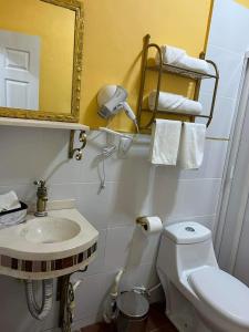 Vannituba majutusasutuses Hotel Boutique Casona Mashei