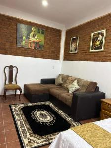 Istumisnurk majutusasutuses Hotel Boutique Casona Mashei