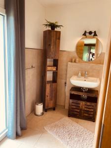Koupelna v ubytování Hotel Zum Alten Schlagbaum