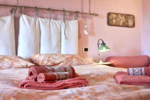 Postel nebo postele na pokoji v ubytování B&B Adelche