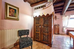Posezení v ubytování B&B Adelche
