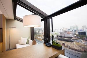 Posezení v ubytování JW Marriott Dongdaemun Square Seoul