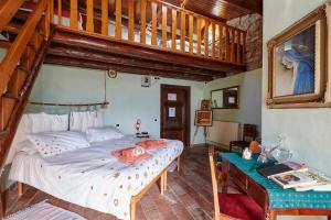Postel nebo postele na pokoji v ubytování B&B Adelche