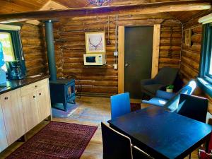 Posezení v ubytování Chute Lake Lodge
