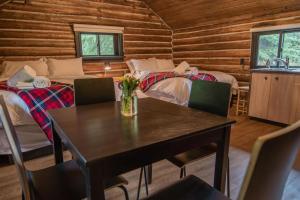 Posezení v ubytování Chute Lake Lodge