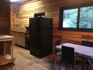 Kuchyň nebo kuchyňský kout v ubytování Chute Lake Lodge