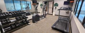 Fitness centrum a/nebo fitness zařízení v ubytování Wingate By Wyndham Houston / Willowbrook