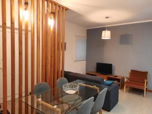 TV a/nebo společenská místnost v ubytování Vila Nova House