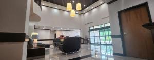 Posezení v ubytování Wingate By Wyndham Houston / Willowbrook