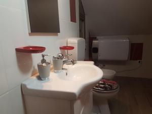 Koupelna v ubytování Al Centro Storico - Holiday House