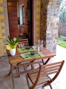 Patio nebo venkovní prostory v ubytování Ca'di Picarasco