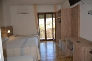 Kuchyň nebo kuchyňský kout v ubytování Hotel Citti