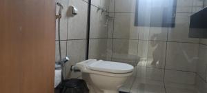 Koupelna v ubytování Hotel Pires Faxinal