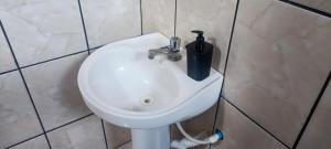 Koupelna v ubytování Hotel Pires Faxinal