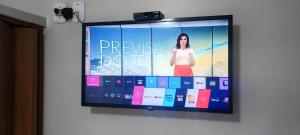 TV a/nebo společenská místnost v ubytování Hotel Pires Faxinal