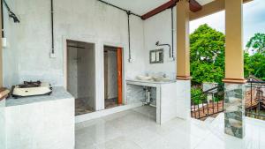 Balkón nebo terasa v ubytování Peanut House
