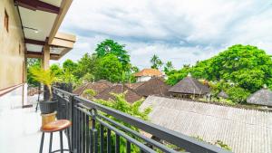 Balkón nebo terasa v ubytování Peanut House