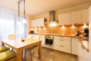 Küche/Küchenzeile in der Unterkunft Quartier 47, App. 07
