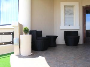 Istumisnurk majutusasutuses Hotel Genoves