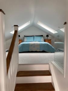 Katil atau katil-katil dalam bilik di Lakeview Country House & Apartments