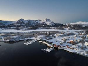 Vista aèria de Ringstad Resort
