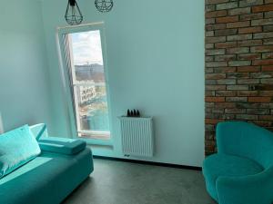 Posezení v ubytování Apartament Corner Śrem