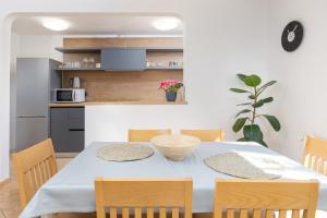 Køkken eller tekøkken på Apartment Dragonja