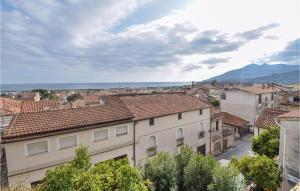 a view of a city with buildings at Casa Cristina in Policastro Bussentino