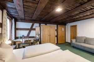 Postel nebo postele na pokoji v ubytování Hotel Meisnerhof