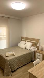 Кровать или кровати в номере Soleada, amplia y renovada vivienda