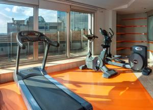 Fitness centrum a/nebo fitness zařízení v ubytování Armoni Residence Istanbul