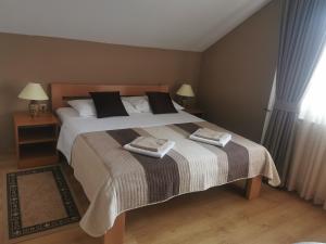 Postel nebo postele na pokoji v ubytování House Zlatko