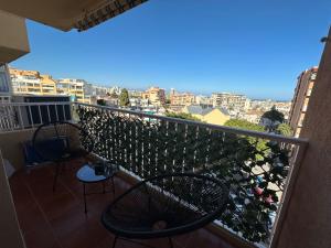 Balkón alebo terasa v ubytovaní Apt céntrico con vistas y piscinas