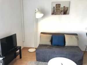 Et opholdsområde på Nice 2 rooms apartment in the heart of barcelona