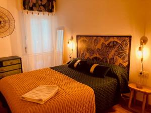Ένα ή περισσότερα κρεβάτια σε δωμάτιο στο Can Carlota