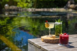 Nápoje v ubytování Vegan Hotel La Vimea
