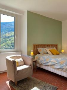 Posteľ alebo postele v izbe v ubytovaní Mas Bella Vida - Chambres d'Hôtes + 28 fotografií