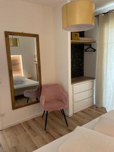 Postel nebo postele na pokoji v ubytování Apartments Torggl