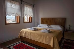 Ένα ή περισσότερα κρεβάτια σε δωμάτιο στο Hotel Borklad