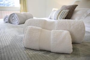 Posteľ alebo postele v izbe v ubytovaní B&B Can Jan