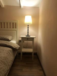 Ένα ή περισσότερα κρεβάτια σε δωμάτιο στο Eretria’s Villa