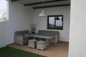 Posedenie v ubytovaní Villa Darío en Nazaret