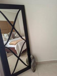 Classy and cosy Apt - Dainfern客房内的一张或多张床位