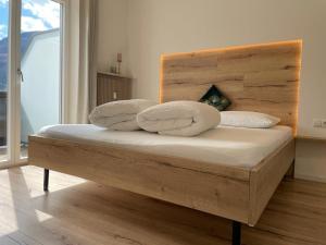 Postel nebo postele na pokoji v ubytování Apartments Torggl