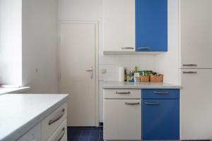 Una cocina o zona de cocina en Im Herzen von Wien