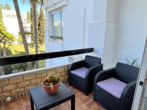 Balkón alebo terasa v ubytovaní Piso Miraflores