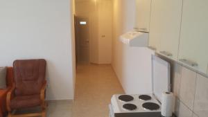 Kuchyň nebo kuchyňský kout v ubytování Apartment Gevera