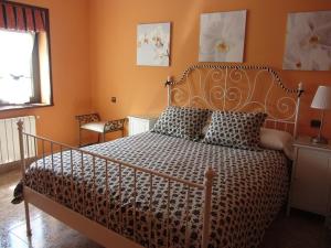 Postel nebo postele na pokoji v ubytování Vivienda Sampedri