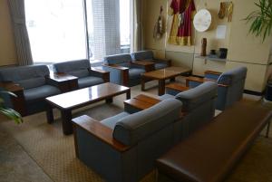 
Area lounge atau bar di Abashiri Royal Hotel
